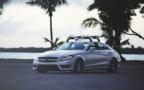 Mercedes-Benz CLS 63 AMG Tuning Car, mercedes-benz, тунинг, HD тапет HD wallpaper