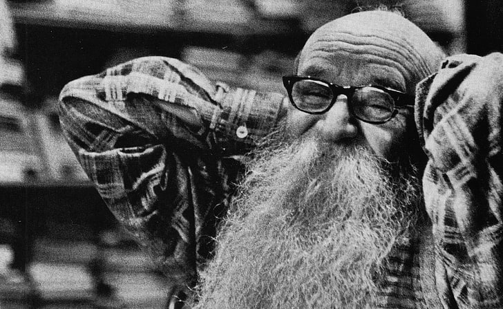 Anciano con barba larga, camisa de vestir para hombre, Vintage, Con, Largo, Barba, Fondo de pantalla HD