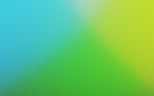 Biru kuning warna hijau gradien seni abstrak .., Wallpaper HD HD wallpaper