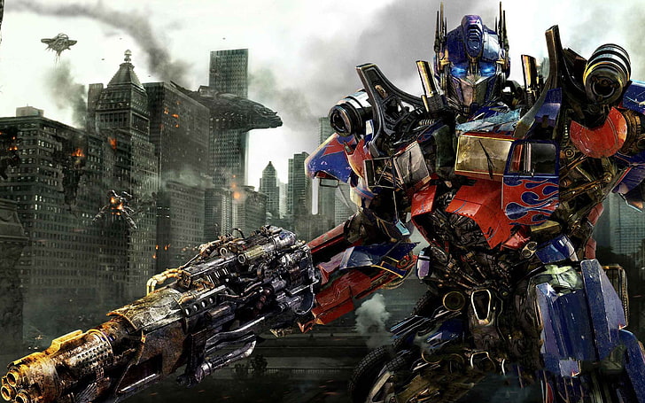 Optimus Prime wallpaper, Transformers, movies, HD wallpaper