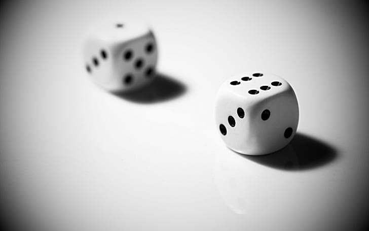 3d, colorful, cube, dice, game, HD wallpaper