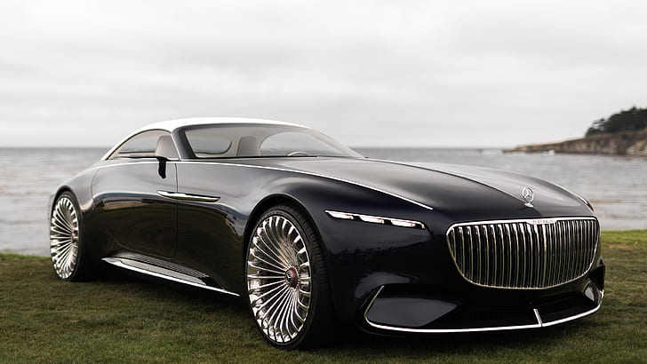 vision mercedes maybach 6 cabriolet 4k best picture ever, HD wallpaper