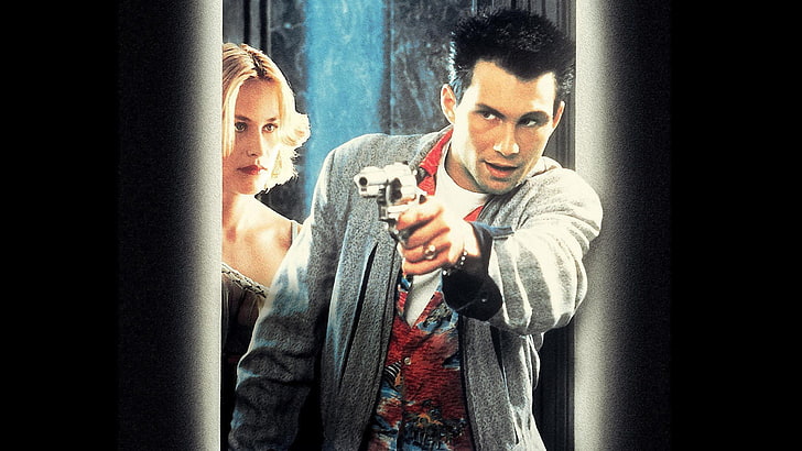 Movie, True Romance, Christian Slater, Patricia Arquette, HD wallpaper