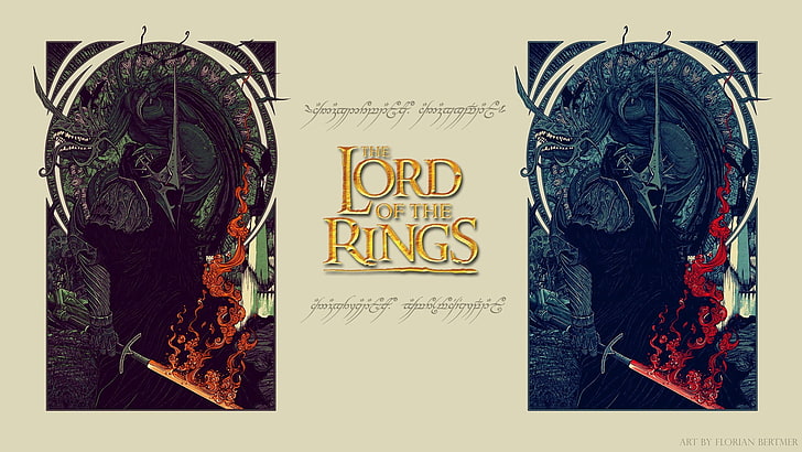 L'affiche du Seigneur des Anneaux, Le Seigneur des Anneaux, Sorcière d'Angmar, épée, Fond d'écran HD