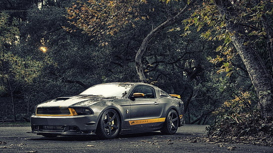 ford mustang gt 1366x768 Carros Ford HD Art, Ford Mustang GT, HD papel de parede HD wallpaper