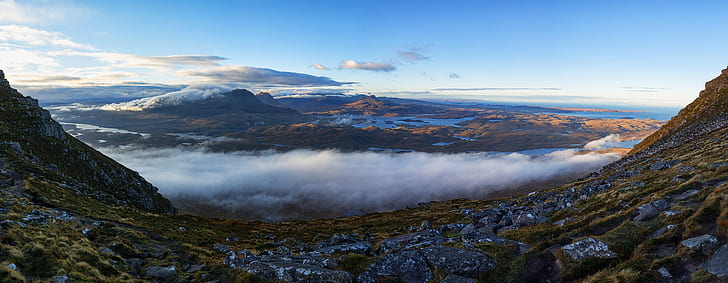 ภาพถ่ายทางอากาศของภูเขาที่ปกคลุมไปด้วยเมฆทอร์ริดอนสกอตแลนด์ทอร์ริดอนสกอตแลนด์ Torridon สกอตแลนด์ภาพถ่ายทางอากาศภูเขาเมฆ Highlands North, North West Highlands, Cul Mor, Cul Beag, Stac Pollaidh, Stac Polly, Tuath, Fiddler, Sgurr, การผกผันของอุณหภูมิ, ตอนเช้า, หมอก, ทัศนียภาพ, Canon 6D, ภูเขา, ธรรมชาติ, ยอดเขา, หิมะ, ภูมิประเทศ, เข้ามาเยี่ยม, กลางแจ้ง, ยุโรป, การเดินทาง, การเดินเขา, สีน้ำเงิน, ท้องฟ้า, หิน - วัตถุ, เทือกเขาแอลป์ยุโรป, ความงามในธรรมชาติ, เมฆ - ท้องฟ้าน้ำแข็งพระอาทิตย์ตกฤดูหนาวฤดูร้อนการท่องเที่ยวหมอก, วอลล์เปเปอร์ HD