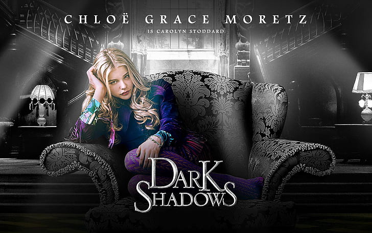Chloe Moretz Dark Shadows ، Chloe Grace ، المزيد من الظلال الداكنة ، الداكنة ، كلوي ، موريتز ، الظلال، خلفية HD