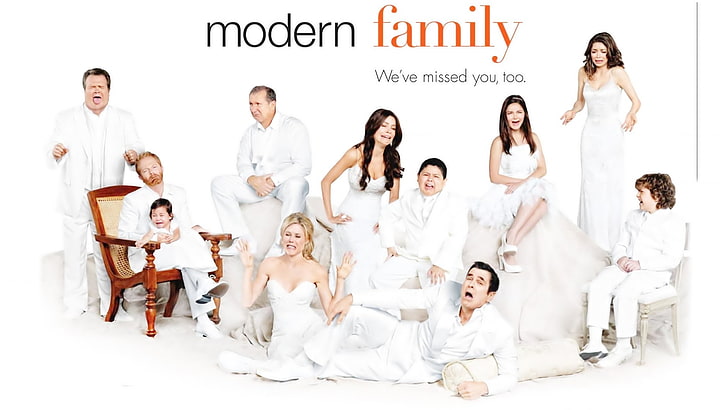 Keluarga Modern, TV, Wallpaper HD
