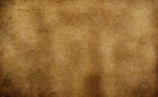 Старая бумага, коричневая поверхность, винтаж, бумага, HD обои HD wallpaper