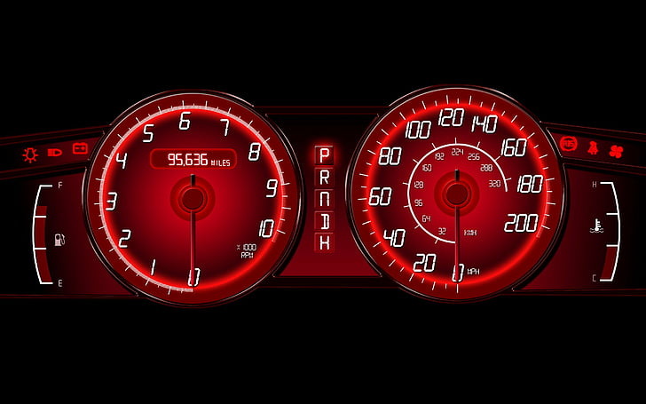 mobil, dashboard, speedometer, Wallpaper HD