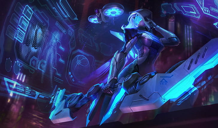 League of Legends Project Ashe тапет, League of Legends, Project Skins, Ashe, лък, дрон, Ashe (League of Legends), HD тапет