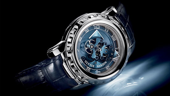 часовник, луксозни часовници, Ulysse Nardin, HD тапет HD wallpaper