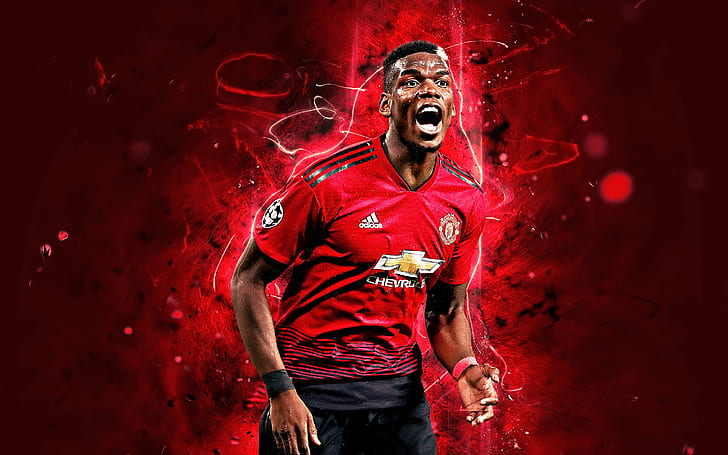 Soccer, Paul Pogba, French, Manchester United F.C., HD wallpaper