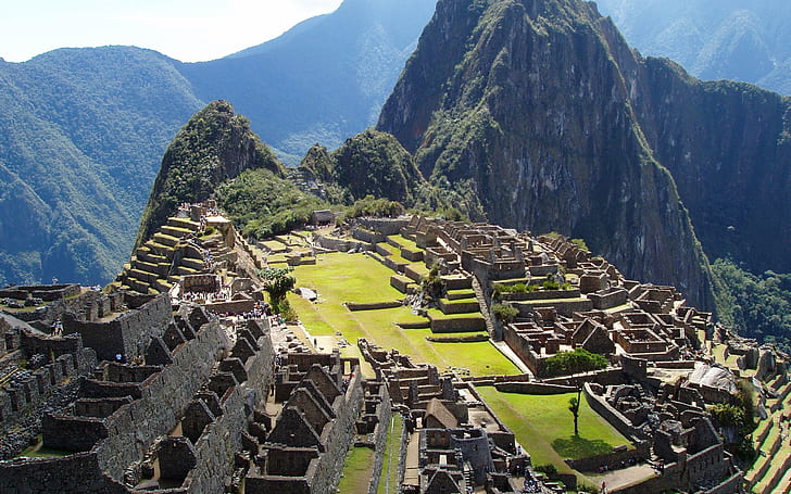 マチュピチュペルー、マチュピチュ、ペルー、風景、 HDデスクトップの壁紙