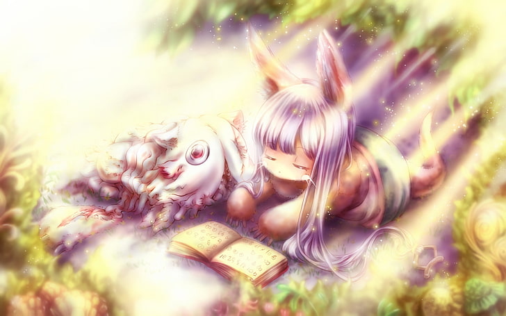 Anime, Made In Abyss, Mitty (Made in Abyss), Nanachi (Made in Abyss), HD wallpaper
