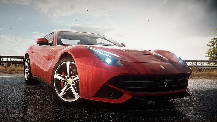 Ferrari F12, car, Need for Speed: Rivals, Ferrari, HD wallpaper