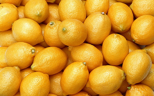 Lemons food, fruit, food, citrus, lemons, vegetables, HD wallpaper HD wallpaper