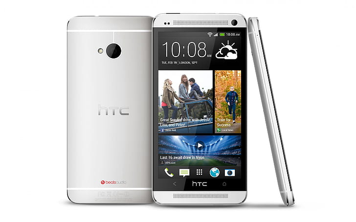 HTC One White, tech, gadget, HD tapet