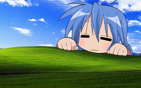 lucky star windows xp anime konata Technologie Windows HD Art, Windows XP, Lucky Star, HD-Hintergrundbild HD wallpaper
