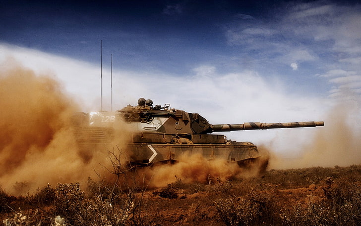 wojskowy, czołg, Leopard 1, Tapety HD