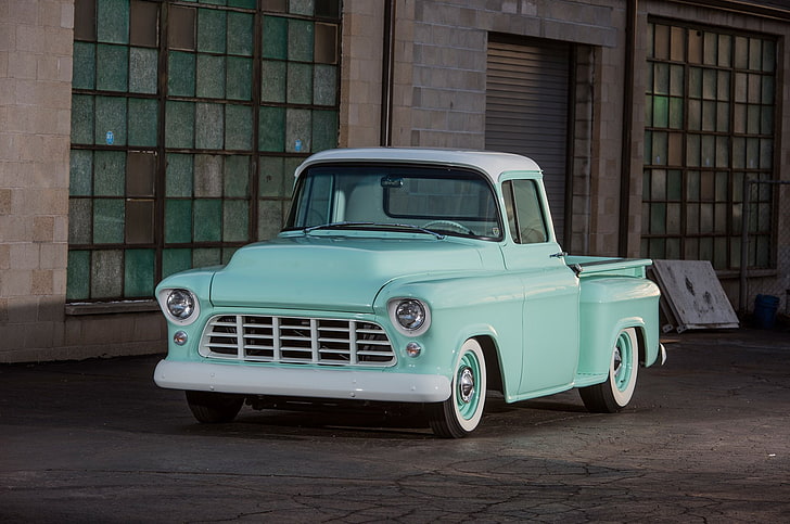 Chevrolet, Chevrolet 3100, 1951 Chevrolet 3100, Hot Rod, camioneta, camión, Fondo de pantalla HD
