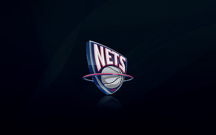 New Jersey Nets logosu, yeni jersey ağları, nba, basketbol, ​​logo, HD masaüstü duvar kağıdı