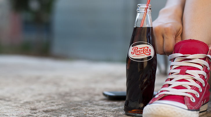 Coke, Pepsi-Cola soda can bottle, Artistic, Urban, HD wallpaper
