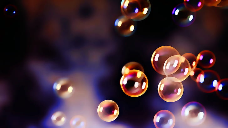 bubbles, HD wallpaper