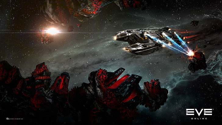 EVE Online, PC gaming, science fiction, HD wallpaper