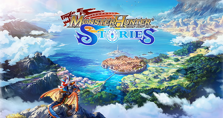 Gry wideo, Monster Hunter Stories, Lute (Monster Hunter Stories), Monster Hunter, Rathalos (Monster Hunter), Tapety HD
