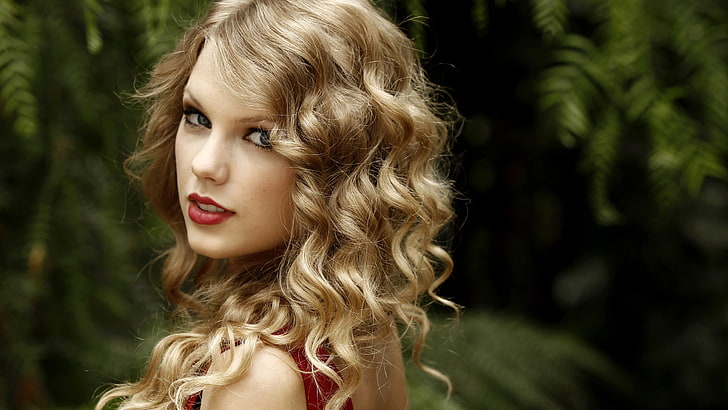 Taylor Swift, penyanyi, wanita, mata biru, pirang, Wallpaper HD