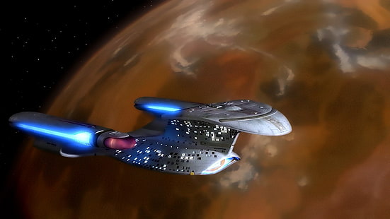 Star Trek la próxima generación, Fondo de pantalla HD HD wallpaper