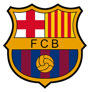 Logo du FC Barcelone, sport, club, emblème, football, léopard, FC Barcelone, Fond d'écran HD HD wallpaper