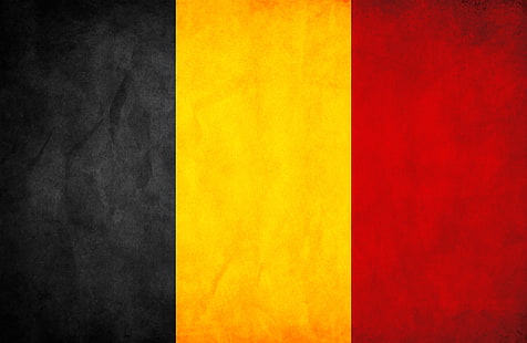 Флаг, Белгия, HD тапет HD wallpaper