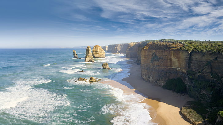 Ocean, Great Ocean Road, 4k, Melbourne, Worlds best diving sites, sea, Best  Beaches in the World, HD wallpaper | Wallpaperbetter