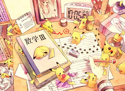 Pokemon Pikachu wallpaper, Pokémon, Pikachu, anime, HD wallpaper HD wallpaper