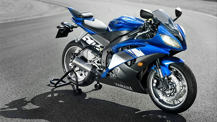 blue yamaha motorbikes yamaha r6 2560x1440  Motorcycles Yamaha HD Art , Blue, Yamaha, HD wallpaper