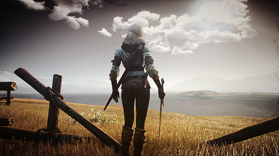 The Witcher, The Witcher 3: Wild Hunt, Ciri (The Witcher), HD wallpaper HD wallpaper