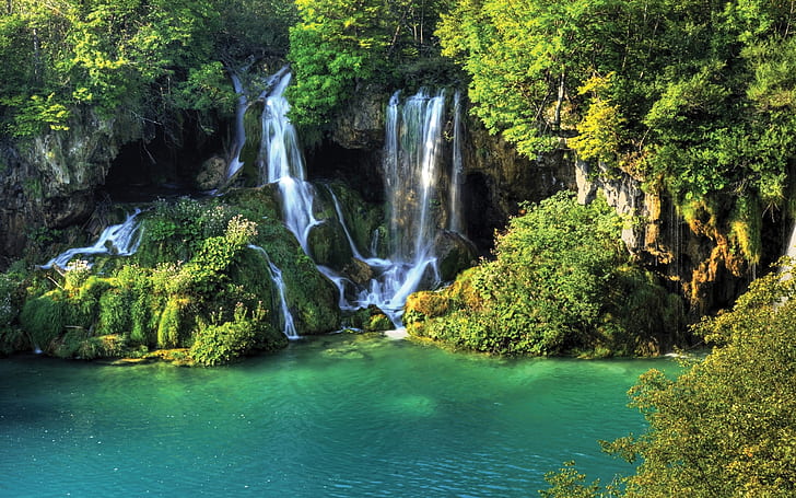 Thailand Wallpaper, Waterfall, River Jungle. Nature   Desktop Wallpapers 976, HD wallpaper