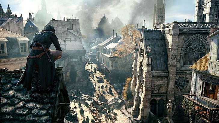 Assassin's Creed, sfondo del gioco, Assassin's Creed: Unity, videogiochi, Assassin's Creed, Sfondo HD