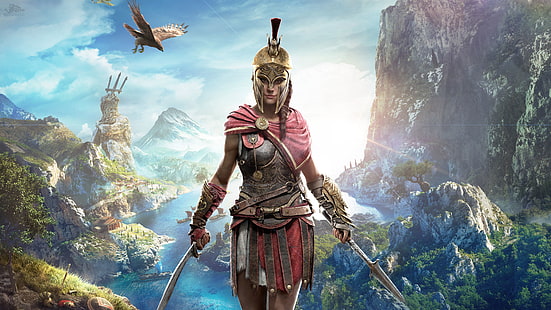 Assassin's Creed Odyssey Kassandra, Fondo de pantalla HD HD wallpaper
