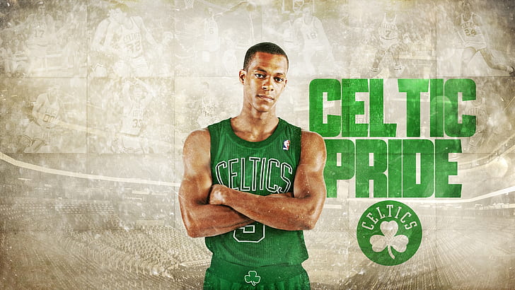 Basketball, Boston, NBA, Celtics, Rajon Rondo, The Celtics, HD wallpaper