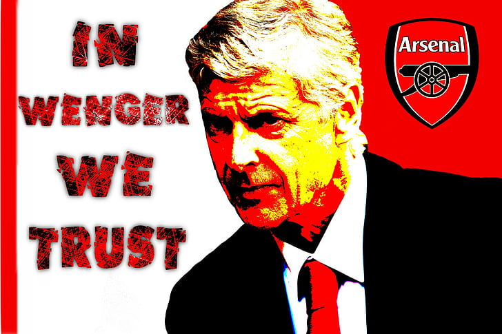 Arsene Wenger, Arsenal, skyttar, Premier League, HD tapet