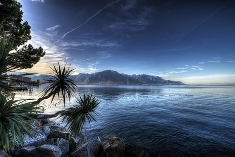 สวิตเซอร์แลนด์, ทะเลสาบ, ธรรมชาติ, hd, 4k, 5k, วอลล์เปเปอร์ HD HD wallpaper