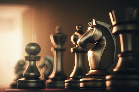 tablero, ajedrez, clásico, juego, estrategia, Fondo de pantalla HD HD wallpaper
