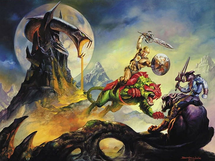 He-Man, He-Man dan Master of the Universe, Skeletor, Wallpaper HD