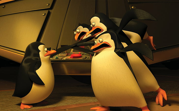 Film, Pingouins De Madagascar, Fond d'écran HD
