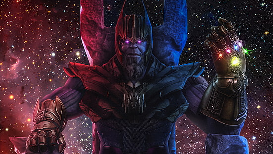 Film, Avengers: Infinity War, Thanos, HD tapet HD wallpaper