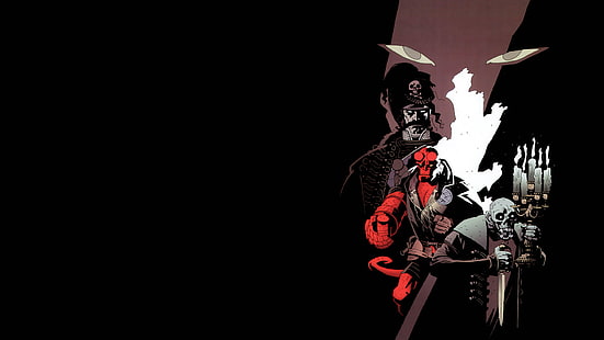 Hellboy Black HD, dibujos animados / cómic, negro, hellboy, Fondo de pantalla HD HD wallpaper