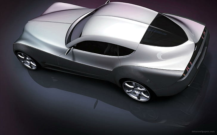 2012 Morgan EvaGT 2 ، مفهوم الكوبيه الرياضية الفضية ، 2012 ، مورغان ، evagt ، سيارات ، سيارات أخرى، خلفية HD